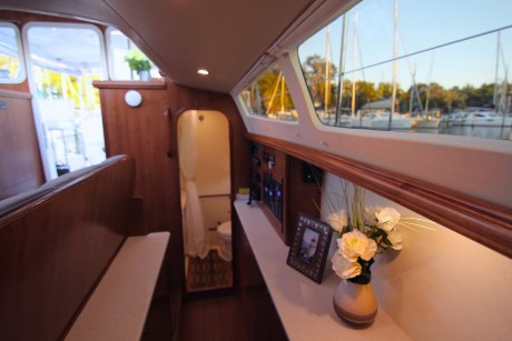New Sail Catamaran for Sale 2014 Legacy 35 Layout & Accommodations